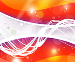 Vector orange Abstract Design Backg